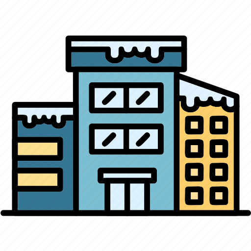 Building, fence, office, store, sweet, home icon - Download on Iconfinder
