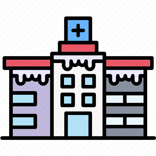 Hospital, architecture, building, buildings, medical icon - Download on Iconfinder