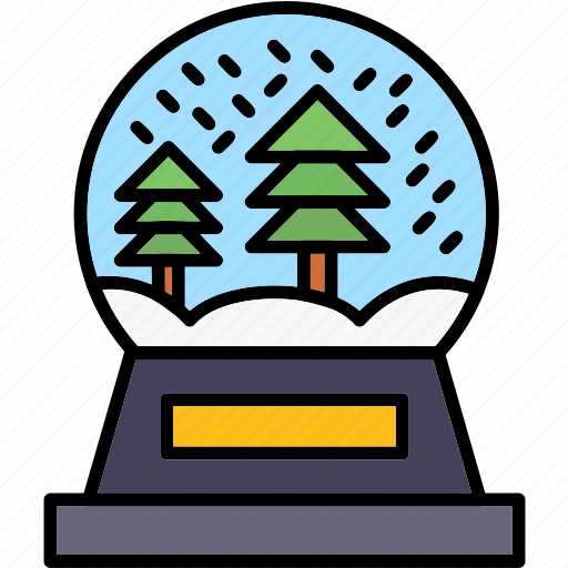 Snow, ball, christmas, tree, decoration icon - Download on Iconfinder