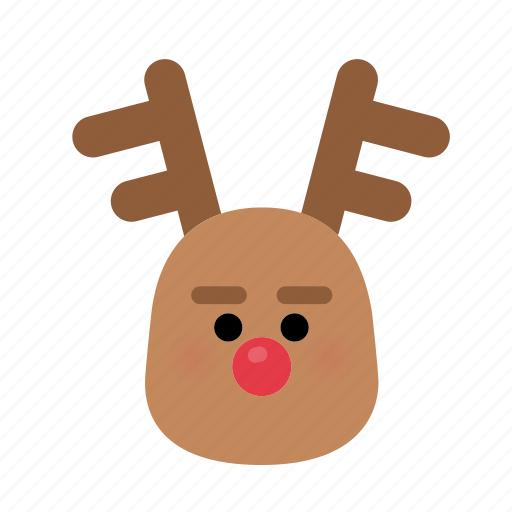 Christmas, rudolph, xmas, december, deer, santa icon - Download on Iconfinder