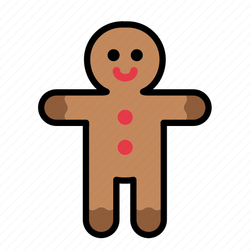 Christmas, gingerbread, gingerbread man, decoration, xmas icon - Download on Iconfinder