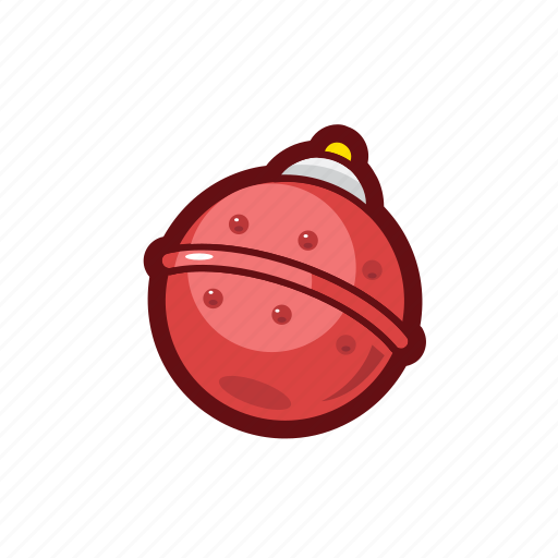Bulb, christmas, color, decorate, lightball, xmas icon - Download on Iconfinder