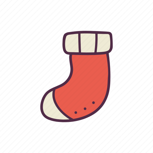 Christmas, clothes, holidays, knitting, newyear, sock, winter icon - Download on Iconfinder