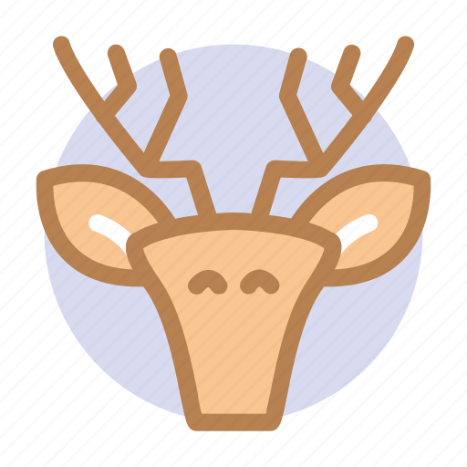 Animal, celebration, christmas, deer, merry, winter, xmas icon - Download on Iconfinder