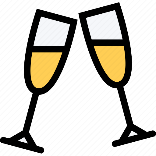 Champagne, christmas, holidays, new year, winter icon - Download on Iconfinder