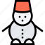 christmas, holidays, new year, snowman, winter 