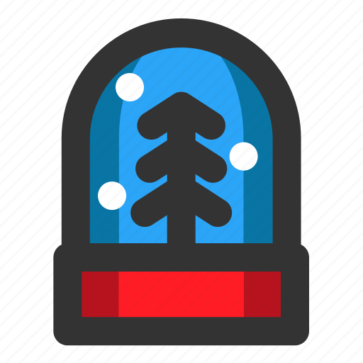 Christmas, decoration, snow globe, snowflake, winter, xmas icon - Download on Iconfinder