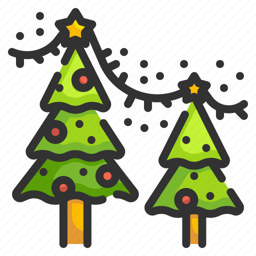 Pine, tree, christmas, celebration, forest, festive, decoration icon - Download on Iconfinder