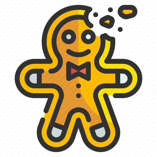 Man, christmas, cookie, bakery, dessert, food, gingerbread icon - Download on Iconfinder