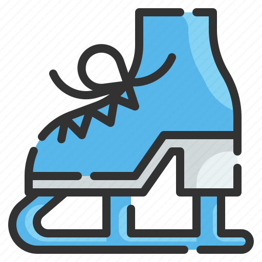Shoes, ice, christmas, sportive, winter, skate, equipment icon - Download on Iconfinder