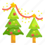 decoration, celebration, festive, christmas, pine, tree, forest 