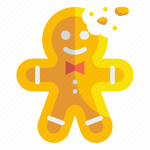 Dessert, cookie, man, food, bakery, christmas, gingerbread icon - Download on Iconfinder
