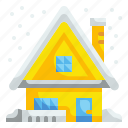 house, winter, residential, shelter, christmas, home, snow