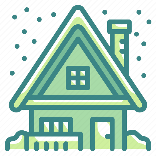 House, winter, residential, shelter, christmas, home, snow icon - Download on Iconfinder