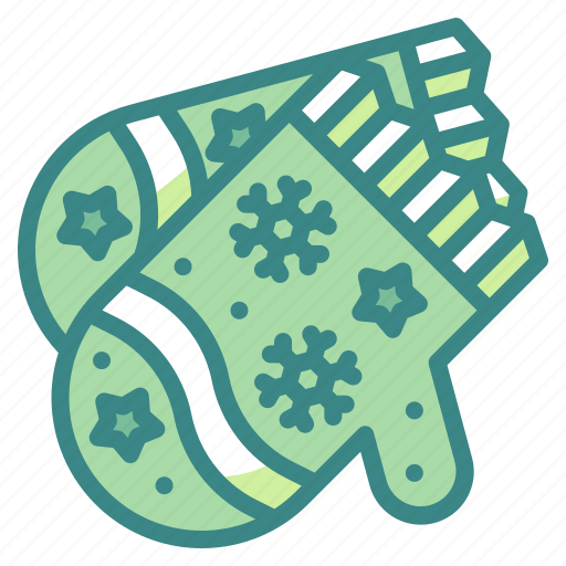 Protection, winter, clothes, warm, snowflake, mitten, accessory icon - Download on Iconfinder