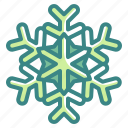 snowflakes, decoration, season, weather, christmas, winter, snow