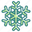 snowflakes, decoration, season, weather, christmas, winter, snow 
