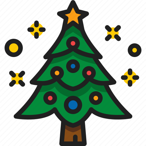 Christmas, tree, wood, forest, yule, xmas, decoration icon - Download on Iconfinder