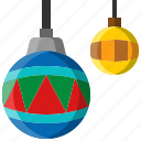 christmas, bauble, ball, xmas, decoration, ornament, balls