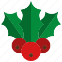 mistletoe, berry, leaf, christmas, nature, plant, holly