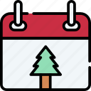 christmas, icon, xmas, winter, holiday, vacation, celebration, tree