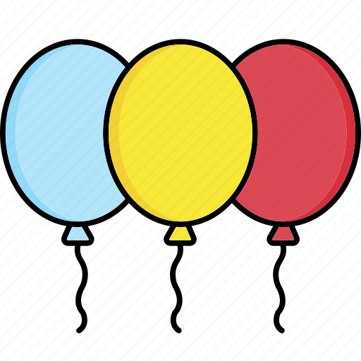 Balloon, celebration, party, decoration, air, balloons, birthday icon - Download on Iconfinder
