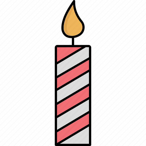 Candle, light, decoration, celebration, flame, christmas, festival icon - Download on Iconfinder