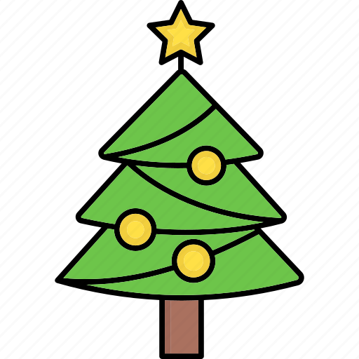 Christmas tree, christmas, tree, decoration, xmas, celebration, winter icon - Download on Iconfinder