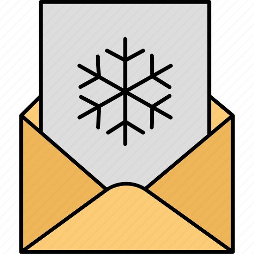 Christmas mail, holiday mail, email, mail, message, envelope, letter icon - Download on Iconfinder
