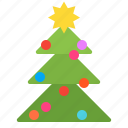 spruce, christmas, tree, xmas