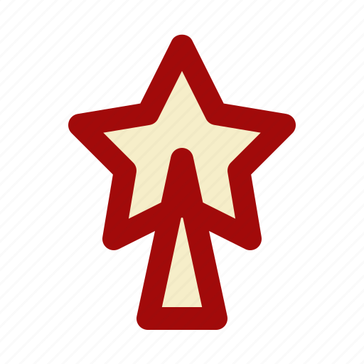 Christmas, topper, star, ornament icon - Download on Iconfinder