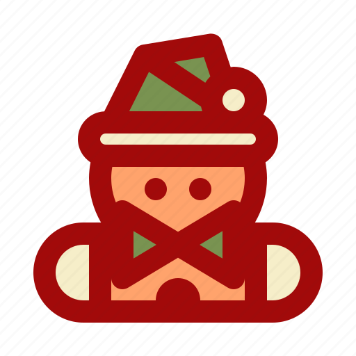 Gingerbread, christmas, cookie, decoration icon - Download on Iconfinder