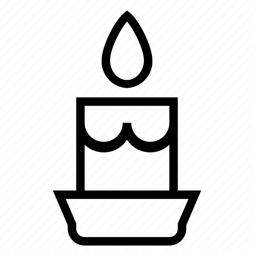 Candle, christmas, decoration, holiday, new year, wire, xmas icon - Download on Iconfinder