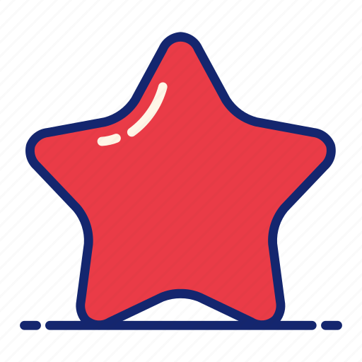 Star, accessories, red, christmas, decoration icon - Download on Iconfinder
