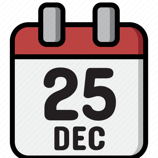 Calendar, christmas, date, december, holiday, meeting, xmas icon - Download on Iconfinder
