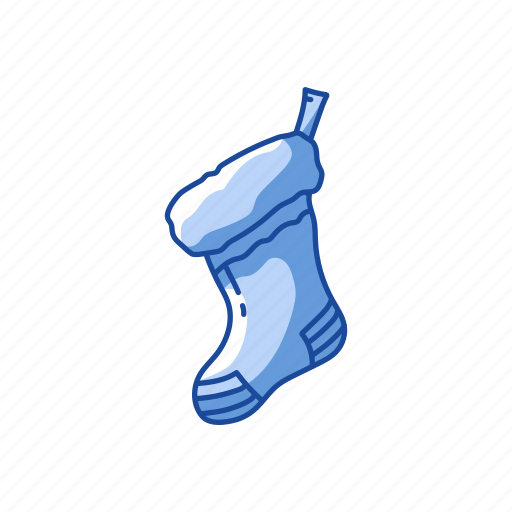 Christmas socks, gift, santa's socks, sock icon - Download on Iconfinder