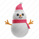 snowman, cold, santa, winter, xmas, decoration, holiday, clause, snow 