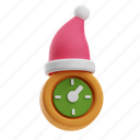 christmas, clock, time, alarm, winter, hour, watch, xmas, gift 