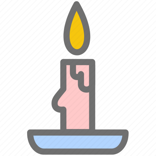 Birthday, cake, candle, decoration, party icon - Download on Iconfinder