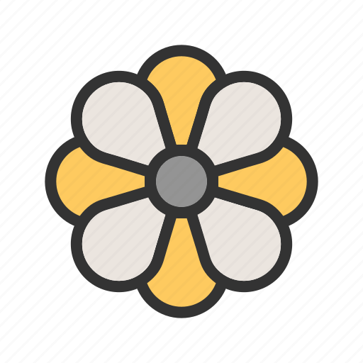 Bloom, decoration, flower, leaves, petals, plant, rose icon - Download on Iconfinder