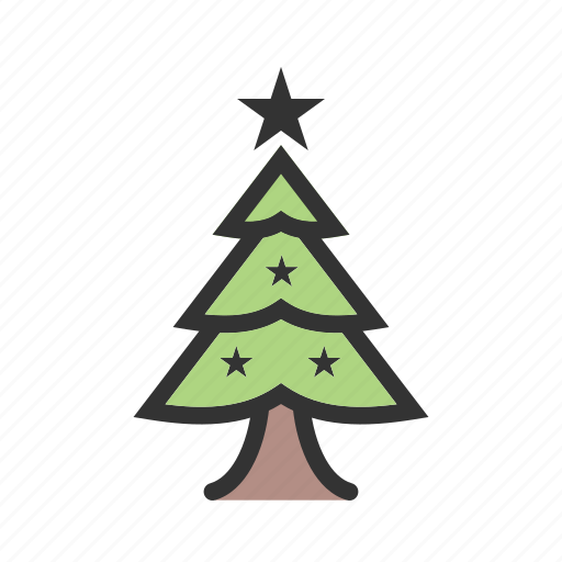 Christmas, christmas tree, decoration, new year, snow, winter, merry christmas icon - Download on Iconfinder
