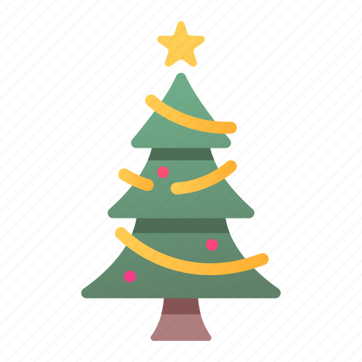 Christmas, decoration, light, merry, star, tree icon - Download on Iconfinder