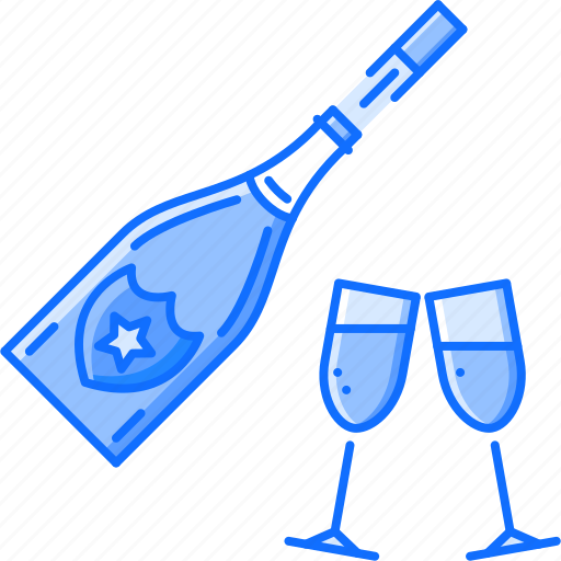 Champagne, christmas, glass, holiday, new, winter, year icon - Download on Iconfinder