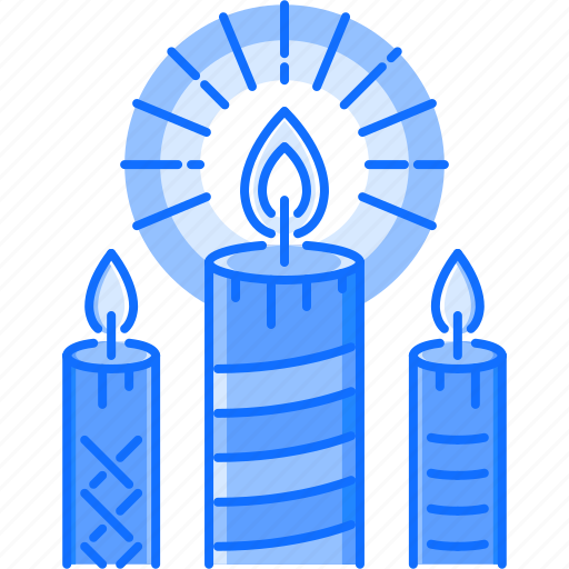 Candle, candles, christmas, fire, light, new, year icon - Download on Iconfinder