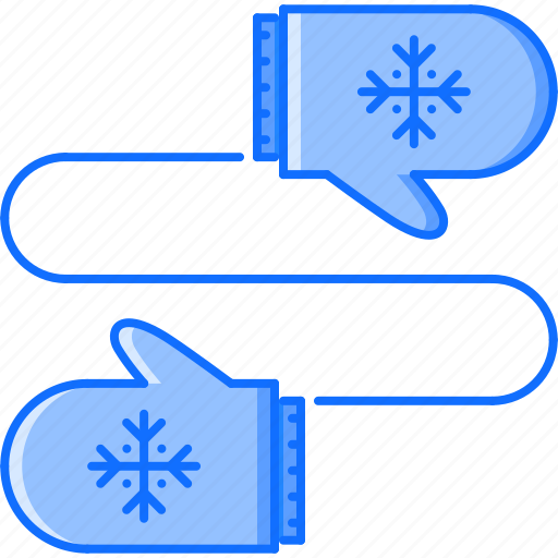 Christmas, clothes, mittens, new, snowflake, winter, year icon - Download on Iconfinder