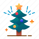 christmas, tree, winter, xmas, snow, decoration