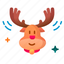 deer, elk, rudolph, reindeer, christmas, xmas, winter