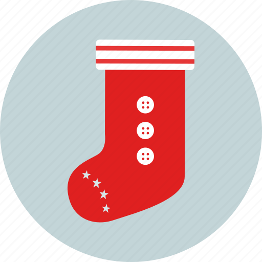 Christmas, gift, new year, party, present, sock, x-mas icon - Download on Iconfinder
