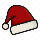 santa, hat, clothing, claus, gift, holiday, christmas, fashion, cap