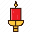 candle, candle xmas, christmas icon, decoration, ornament